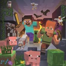 Пазл Ravenburger 3x49 кусочков Minecraft