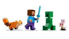 LEGO Minecraft Приключение Стива в Тайге