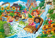 Ravensburger puzle 2x24 gabali: Izklaides parks