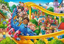 Ravensburger puzle 2x24 gabali: Izklaides parks