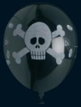 Bini Pirate Balloons, 8 Pieces