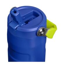 Thermos bottle with straw The IceFlow Bottle Flip Straw 2.0 0.47L dark blue