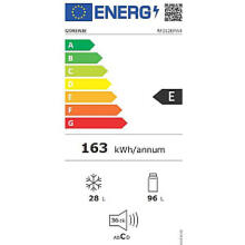 Gorenje RF212EPW4 Refrigerator, E, Free standing, Larder, Height 117 cm, Net Fridge 96 L, Net Freezer 28 L, White Gorenje
