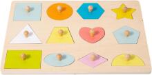 Adena Montessori Wooden Art.294587 Montessori koka puzle-dēlis