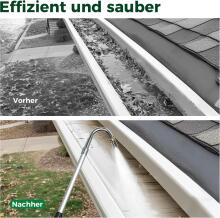 Bebe Basic Gutter Cleaner Art.294721 regulējams notekcauruļu tīrītājs, teleskopisks rokturis ar  nomaināmu birsti