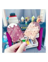 WOOPIE Supermarket Stand with Ice Cream and Sweets Light Sound + 55 Accessories