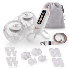 KINDERKRAFT double electric breast pump GENTLEFLOW, golden, KEGEFL00GLD0000
