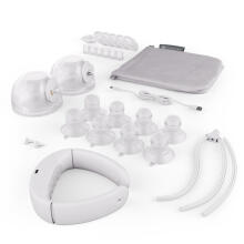 KINDERKRAFT double electric breast pump GENTLENEST, White, KEGENE00GLD0000