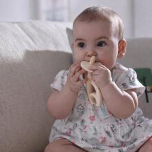 Mombella 00512 Teething Toy Dancing Elephant Chill Oat