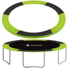 Trampoline cover TP-8FT 244 cm black with green trim