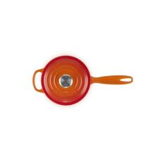 Čuguna mērces katliņš &Oslash;16cm / 1,5L oranžs