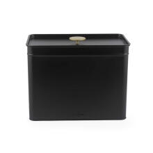 Salter BW14371 Alchemy Bread Bin, Black