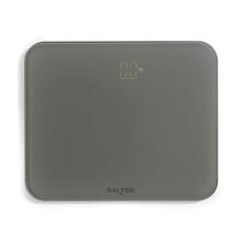 Salter 9204 GFEU12 Shadow Digital Bathroom Scale, Grey