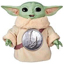 STAR WARS Figure Snacking Grogu with accessory 16,5 cm