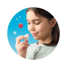 Rainbow Power - Glitter Lip Balm Unicorn 3g, 3 assorted