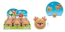 Plush High-Bounce Reindeer Ball Ø 7cm