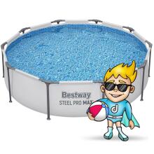 Bestway 56408 305 x 76 см каркасный бассейн 17 в 1