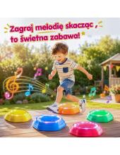 Интерактивные балансировочные камни WOOPIE со звуком и светом 5 шт