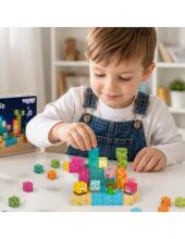 Woopie Магнитные Кубики 54 шт. Монтессори Океанская Головоломка 3D Игра