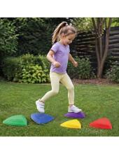 WOOPIE Sensory Stones Balance Training Non-Slip 5 gab.