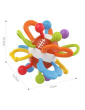 WOOPIE BABY Rattle Sensory Teether Ball for Infants Educational 0+ Soft