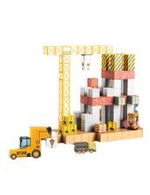 WOOPIE Магнитные блоки 165 шт Конструктор Кран Экскаватор 3D Подарок