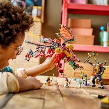 Lego Ninjago Wyldfyre's Art.71868 Механический Дракон Превращения Вайлдфайра
