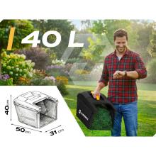Viegls jaudīgs bezvadu zāles pļāvējs 1000W 37cm Humberg HM-610
