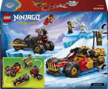 LEGO Ninjago Kai un Cole apvienotie transportlīdzekļi