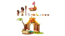 LEGO Disney Moana ciemata māja un laiva