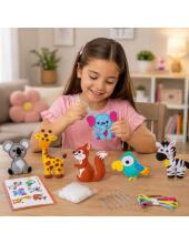 WOOPIE šūšanas komplekts bērniem Woopie DIY filca atslēgu piekariņi