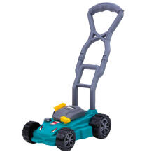 Children's Garden Lawn Mower Pusher Lights Sounds Green