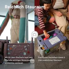 Stokke Parent-Child Travel Kids Luggage Art.295871 Sea Green  Чемодан-сиденье на колесах 3 в 1