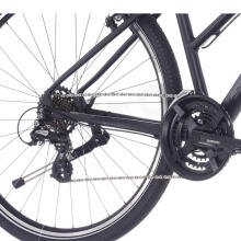 Kalnu velosipēds Rock Machine Rokk 30 Easy Entry, Matte Black (Rata izmērs: 28,  Rāmja izmērs: L)