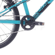Bērnu velosipēds Rock Machine Thunder 20 VB Gloss Jade Blue (Rata izmērs: 20, Rāmja izmērs: 10)