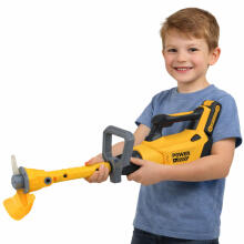 Garden Trimmer for Kids Sounds Lights Rubber Blade Yellow
