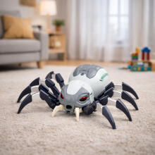 RC Remote Controlled Spider Robot with Smoke Effect, Lights, Sounds