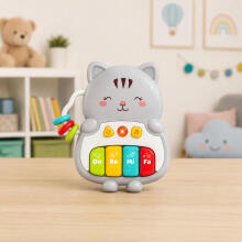 Musical Toy Kitten Piano Educational For Toddlers Melodies Sounds