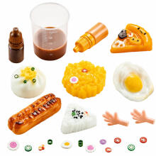 Creative Arts and Crafts Kit: DIY Squishy Decorative Breakfast Food