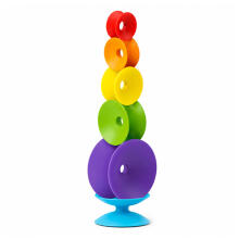 Twisted Sensory Tower Educational Puzzle For Toddlers Colorful
