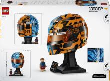 LEGO izdevumi McLaren Mastercard F1 komanda Oskara Piastri ķivere