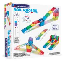 MAGNA-TILES magnet constructor set Rail Racers, 33 pcs