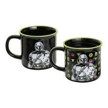 Paladone Mandalorian and Grogu Heat Change Mug