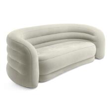 Inflatable velvet sofa bed mattress 229x109x81 cm Intex 66571