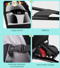 Bouncer Balance Soft Art.296474 Beige Mazuļu kvalitātīvs, ergonomisks šūpuļkrēsliņš (analogs Babybjorn Balance Soft)