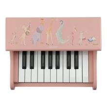 Деревянное пианино Little Dutch Safari Friends Pink FSC Art.7477