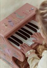 Деревянное пианино Little Dutch Safari Friends Pink FSC Art.7477