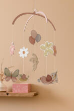 Картонная музыкальная карусель Little Dutch Flowers & Butterflies FSC Art.4769