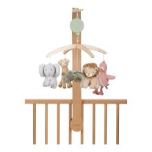 Деревянная музыкальная карусель Little Dutch Safari Friends FSC Art.8300