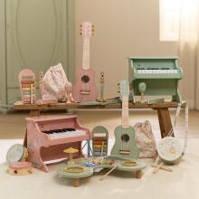 Little Dutch Music Instruments Set Safari Friends Pink FSC Art.7474